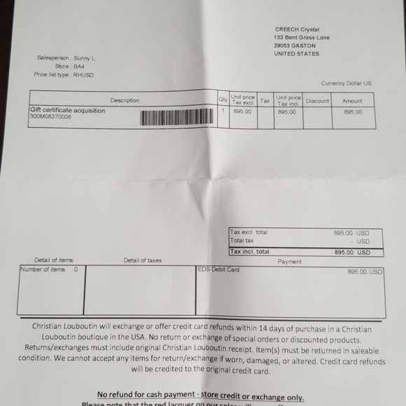 Red bottom /Christian Louboutin size - Picture 8 of 8